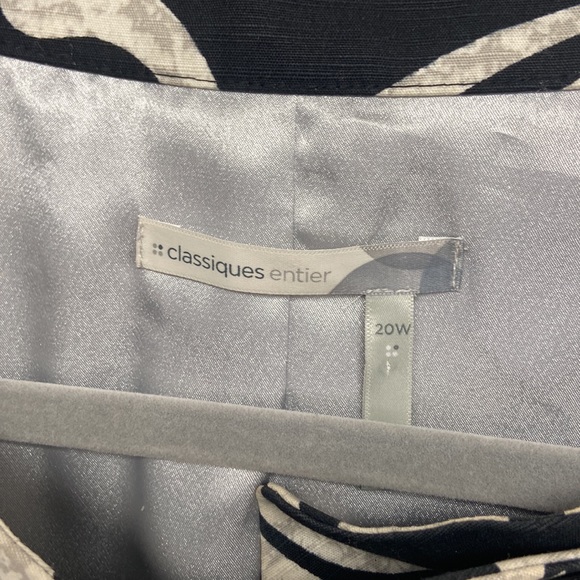 Classiques entier jacket, , zipper closure, lined, neck closure,20W - Picture 4 of 11